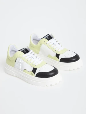 Sneakersy damskie skórzane PATRIZIA PEPE