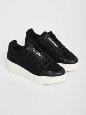 Sneakersy damskie z hydrofobowego kaszmiru Maxiws MAX MARA ACCESSORI