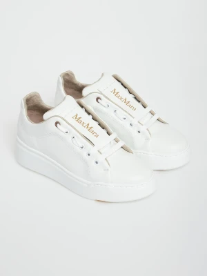 Sneakersy damskie z hydrofobowego kaszmiru Maxiws MAX MARA ACCESSORI