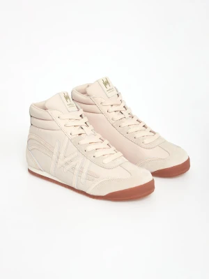 Sneakersy damskie zamszowe Gregory MARELLA MONOCHROME