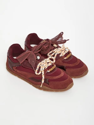 Sneakersy damskie zamszowe PINKO