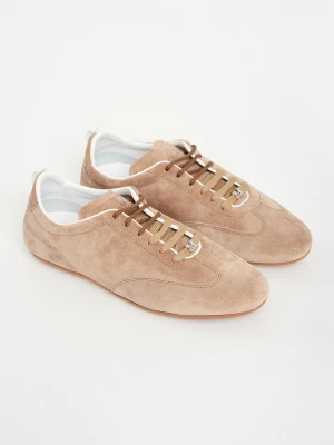 Sneakersy damskie zamszowe Stecca MAX MARA ACCESSORI