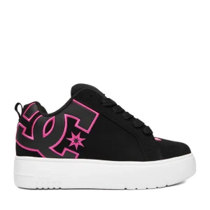 Sneakersy DC CEO-COURT GRAFFIK PLATFORM DC02422001 Czarny