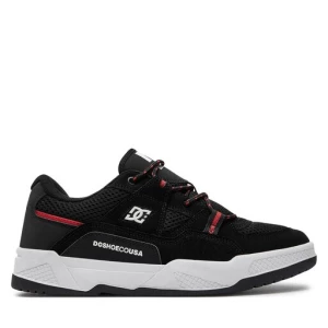 Sneakersy DC Construct ADYS100822 Black/Hot Coral KHO