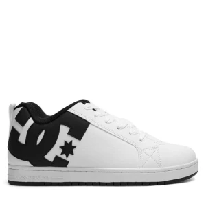 Sneakersy DC COURT GRAFFIK 300529-WLK Biały
