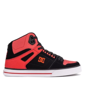 Sneakersy DC PURE HIGH-TOP WC ADYS400043-FWB Czerwony