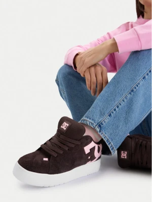 Sneakersy DC Shoes CEO-COURT GRAFFIK PLATFORM DC02422210 Brązowy