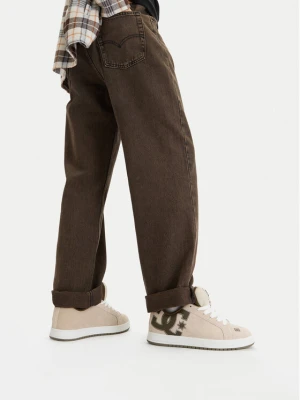 Sneakersy DC Shoes CEOWB-V5-10116M Beżowy