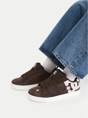 Sneakersy DC Shoes CEOWB-V5-10118 Brązowy jasny