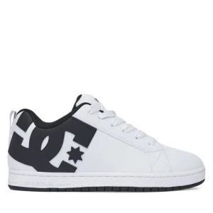 Sneakersy DC Shoes COURT GRAFFIK 300529-WLK Biały
