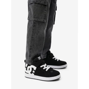 Sneakersy DC Shoes EO-COURT GRAFFIK ELASTIC TODDLER DC02547002 Czarny
