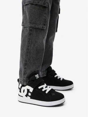 Sneakersy DC Shoes EO-COURT GRAFFIK ELASTIC TODDLER DC02547002 Czarny
