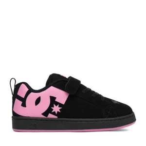 Sneakersy DC Shoes EO-COURT GRAFFIK ELASTIC TODDLER DC02547003 Czarny