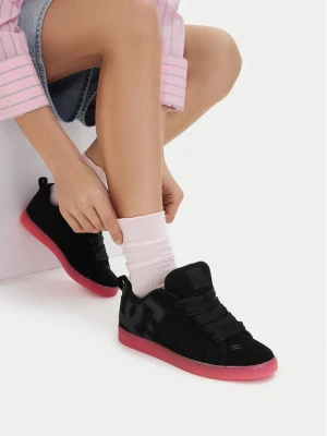 Sneakersy DC Shoes EO-COURT GRAFFIK LE DC02894001 Czarny