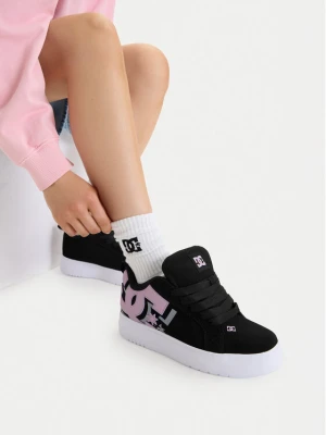 Sneakersy DC Shoes EO-COURT GRAFFIK PLATFORM DC02422003 Czarny