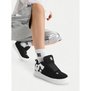 Sneakersy DC Shoes EO-COURT GRAFFIK PLATFORM DC02422004 Czarny