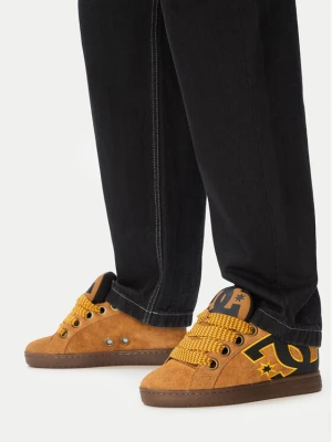 Sneakersy DC Shoes EO-COURT GRAFFIK PUFF DC04304272 Brązowy