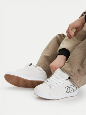Sneakersy DC Shoes EO-NET DC03260101 Écru Kremowy