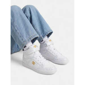 Sneakersy DC Shoes EO-PURE HIGH-TOP SE EV SN DC01796114 Biały