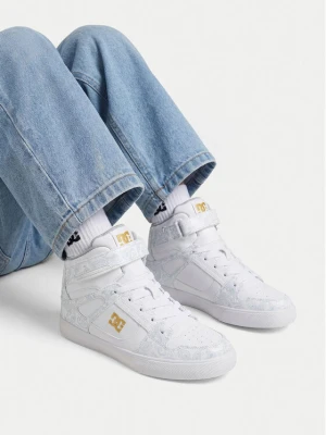 Sneakersy DC Shoes EO-PURE HIGH-TOP SE EV SN DC01796114 Biały