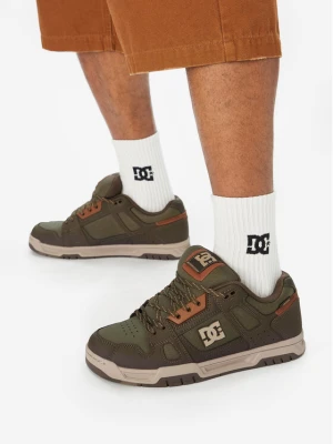 Sneakersy DC Shoes EO-STAG WNT DC02399301 Zielony ciemny