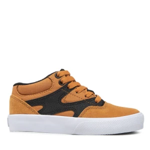 Sneakersy DC Shoes Kalis Vulc Mid ADBS300367 Żółty