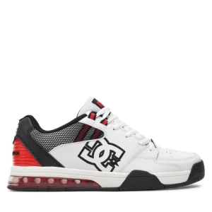 Sneakersy DC Versatile ADYS200075 White/Black/Red XWKR