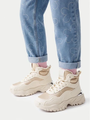 Sneakersy DeeZee CEO-TS5227K-12 Kremowy