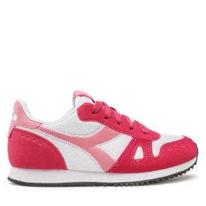 Sneakersy Diadora Simple Run Gs 101.177899 01 C9909 Różowy