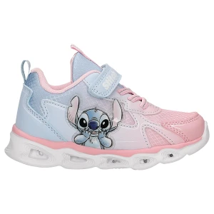 Niebiesko różowe sneakersy stitch ze swiecaca podeszwa Bartek 87038-15