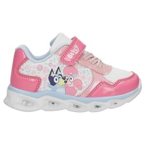 Różowe sneakersy bluey dla dziewczynki ze swiecaca podeszwa Bartek 87042-15