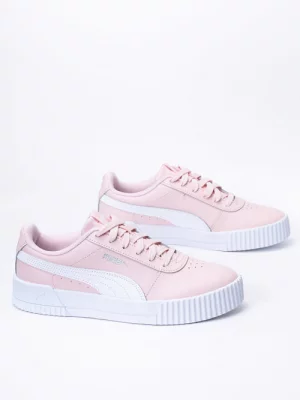 Sneakersy dziecięce różowe Puma Carina L JR