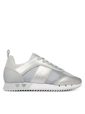Sneakersy EA7 Emporio Armani 7X000334 AF18610 MZ586 Srebrny