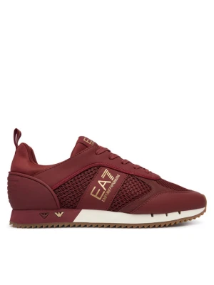 Sneakersy EA7 Emporio Armani 7X000334 AF18610 MZ919 Brązowy Bordowy
