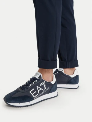 Sneakersy EA7 Emporio Armani 7X000541 AF18609 MB198 Granatowy