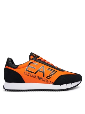 Sneakersy EA7 Emporio Armani 7X000541 AF18609 Pomarańczowy
