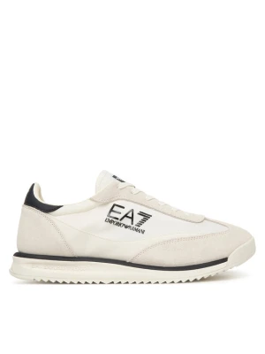 Sneakersy EA7 Emporio Armani 7X000655 AF23106 M0240 Kremowy