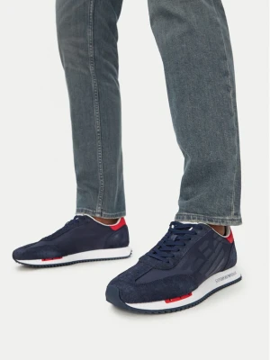 Sneakersy EA7 Emporio Armani 7X000870 AF28085 MB786 Granatowy