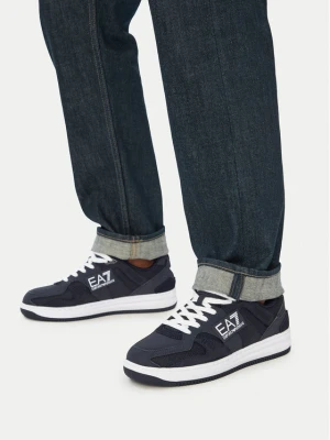 Sneakersy EA7 Emporio Armani 7X000898 AF28472 MZ069 Granatowy
