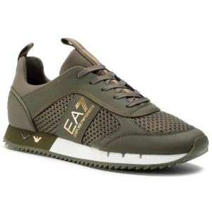 Sneakersy EA7 Emporio Armani X8X027 XK050 N247 Zielony