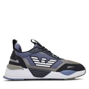 Sneakersy EA7 Emporio Armani X8X070 XK165 S917 Blk Iris+C.Blue+G.Fl