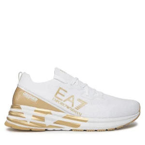 Sneakersy EA7 Emporio Armani X8X095 XK240 R579 White+Gold