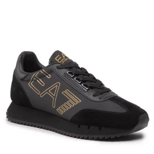 Sneakersy EA7 Emporio Armani X8X101 XK257 M701 Triple Black/Gold
