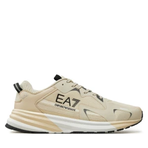 Sneakersy EA7 Emporio Armani X8X156 XK360 U064 Écru