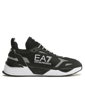 Sneakersy EA7 Emporio Armani X8X159 XK364 N763 Black+Silver