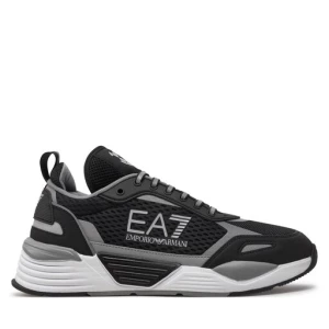 Sneakersy EA7 Emporio Armani X8X159 XK379 N763 Black+Silver