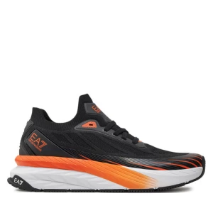 Sneakersy EA7 Emporio Armani X8X176 XK377 T669 Black+Orange Tiger