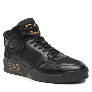 Sneakersy EA7 Emporio Armani X8Z039 XK331 M701 Triple Black+Gold