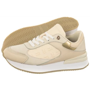 Sneakersy Elevated Embossed Runner Gold Sugarcane FW0FW07384 AA8 (TH837-a) Tommy Hilfiger