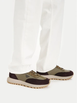 Sneakersy Emporio Armani EM003739 AF19724 MZ783 Zielony